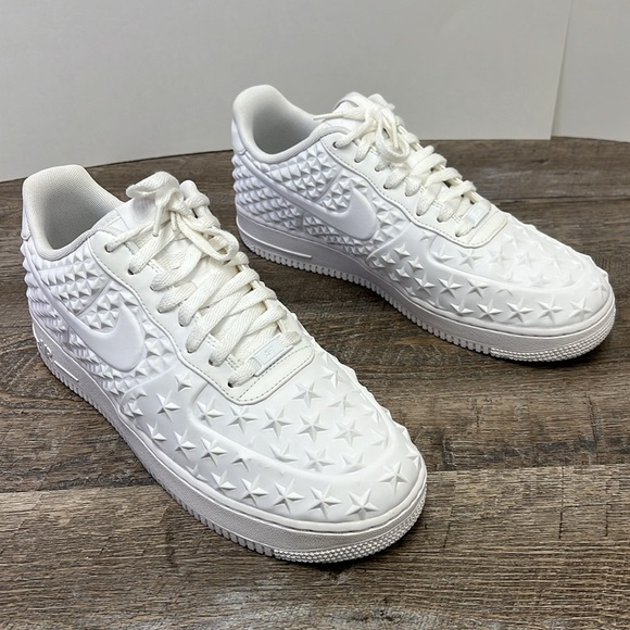 Nike Air Force 1 LV8 3D Stars Triple White 789104-100 Excellent Condition 11.5 main image 13